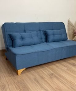 Sofá Cama Zayn 1.86m - Azul Linho