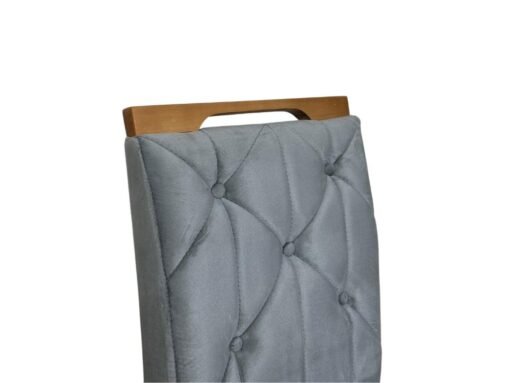 Conjunto Cadeiras Jasmim 2 unidades - Cinamomo/Cinza - Imagem 3