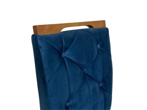 Conjunto Cadeiras Jasmim 2 unidades - Cinamomo/Azul - Imagem 3
