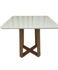 Mesa de Jantar Bali 1.60x0.80 - Mel/Off White
