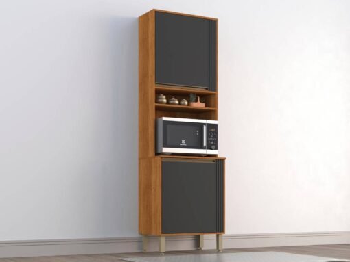 Paneleiro Torre Quente Pérola - Cinamomo/Grafite