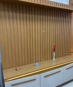 Home Theater até 75" Montreal Cinamono/Off White - VALDEMÓVEIS