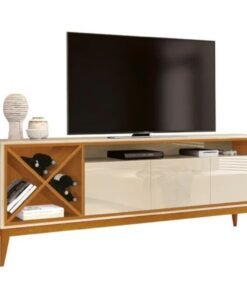Rack Merlot 58" - Off White/Cedro