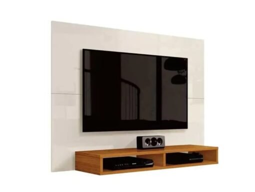 Painel Fox 43" - Off white/Cedro - Imagem 2