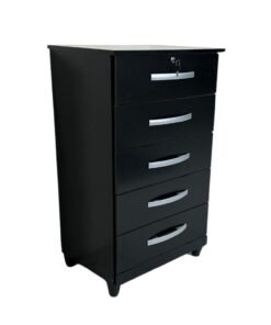 Cômoda 5 gavetas Ref.: 013 - Preto