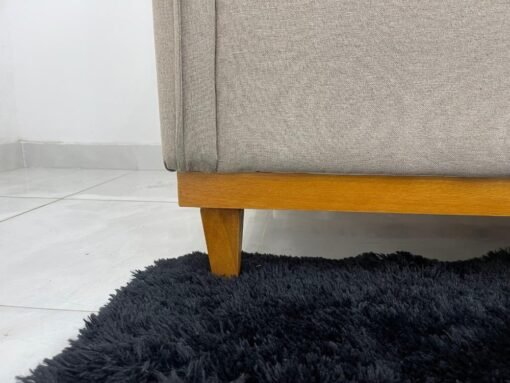 Sofá 2 lugares Lisboa Living 1.80m - Bege Linho - Imagem 3