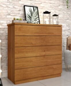 Cômoda Premium 5 Gavetas - Cinamomo