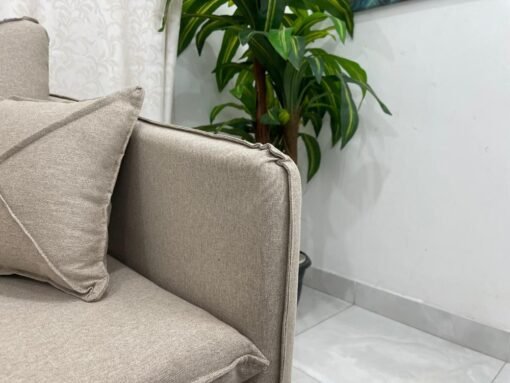 Sofá 2 lugares Lisboa Living 1.80m - Bege Linho - Imagem 6