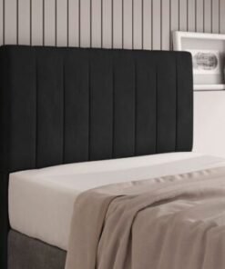 Cabeceira Itália Casal - Preto Veludo