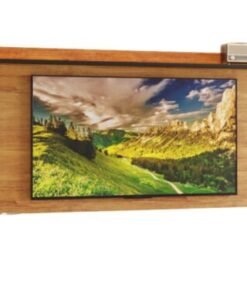 Painel Ravena 55” - Mel/Preto