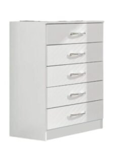 Cômoda 5 gavetas Saquarema - Branco