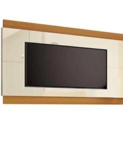 Painel Legacy 2.0 75" - Off White/Cedro