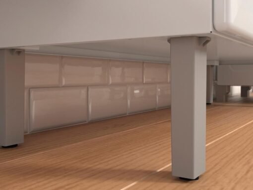 Cozinha Completa Rose 3 peças Aço - Branco - Imagem 11