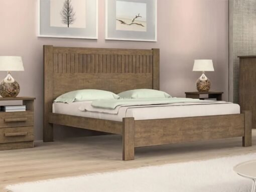 Cama Casal Primícia Plus - Ipe Ripado