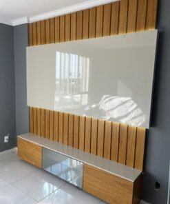 Home Suspenso até 85″ Soberano Reflecta 260 Naturale/Off White – GELIUS