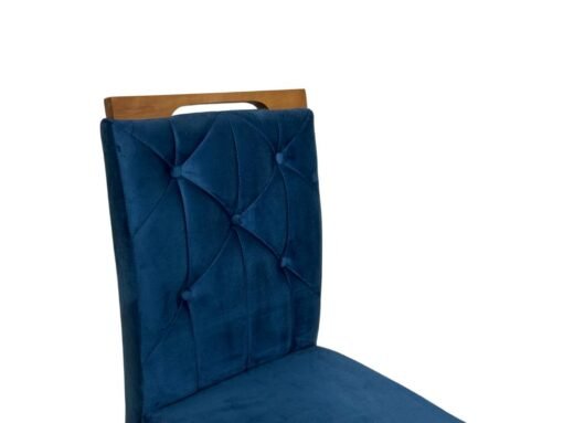 Conjunto Cadeiras Jasmim 2 unidades - Cinamomo/Azul - Imagem 2