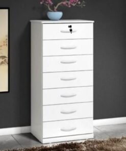 Cômoda 7 gavetas Ref.: 017 - Branco