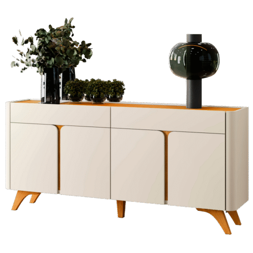 Buffet Arcus Off White/Naturale - MAVAULAR - Imagem 5