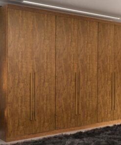 Guarda-Roupa 6 Portas Berlim 2,00 m Cinamono - MINASPLAC