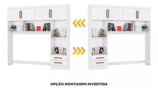 Modulado 4 Portas Branco - CARIOCA MÓVEIS - Imagem 2