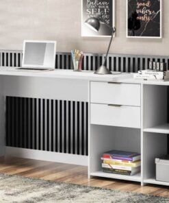 Mesa Office NT 2060 Branco 2 Gavetas Larg. 2.00m - Notável