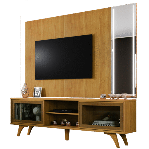 Painel até 75" + Rack Vitrum Naturale - MAVAULAR - Imagem 5