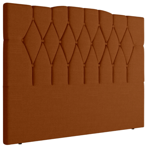 Cabeceira Casal Andreza Suede Terracota - MC DESIGN - Imagem 3