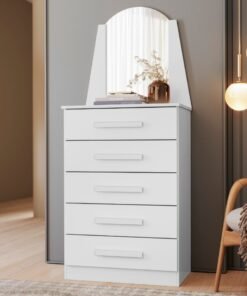 Cômoda Veneza Branco Fosco - MÓVEIS ALBATROZ