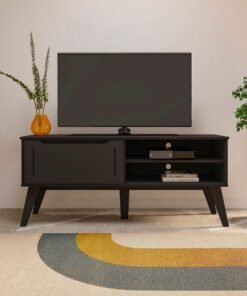 Rack até 60" Lótus Preto - ARTELY