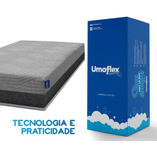 Colchão Solteiro D28/D40 Fit Visco - UMAFLEX - Imagem 2