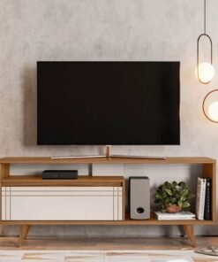 Rack Bancada NT 1315 Freijó/Off TV até 60 polegadas Larg. 1.63m - Notável