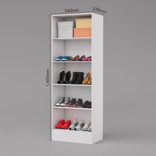 Multiuso Sapateira 2 Portas Premium/Vip/Maricá Branco - CARIOCA MÓVEIS - Imagem 4