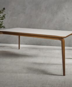 Mesa Veneza 120 Cinamono/Off White - MINASPLAC