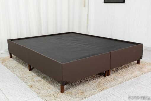Base Box Queen Bipartida Zeus 162x200x38 Korino Café SE