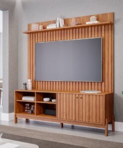 Painel até 70" Trend Cinamono + Bancada Holanda Cinamono - PERMÓBILI