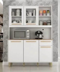 Armário de Cozinha Rubi Branco Valdemoveis