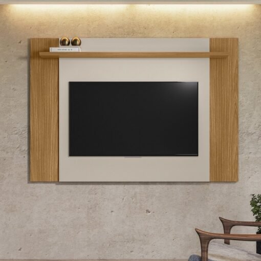 Painel Extensível Tulum Tauari/Off White Fosco - LINEA BRASIL