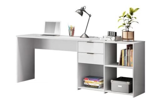 Mesa Office NT 2060 Branco 2 Gavetas Larg. 2.00m - Notável - Imagem 3