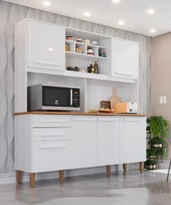 Kit Cozinha Luna/Lara Prime 1,62 m Branco - IMOP