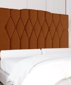 Cabeceira Casal Andreza Suede Terracota - MC DESIGN