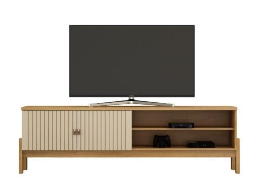 Rack Ouro Preto 65″ – Cinamomo/Off white - Imagem 2