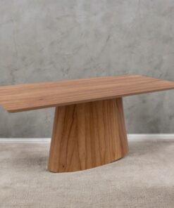 Mesa Barcelona 180 Cinamono Laminado - MINASPLAC