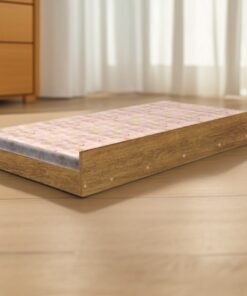 Cama Auxiliar Solteiro Amadeirado – TIGUS MÓVEIS