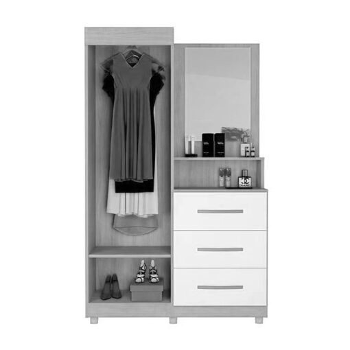 Roupeiro/Cômoda Ônix Branco - MÓVEIS PRIMUS - Imagem 4