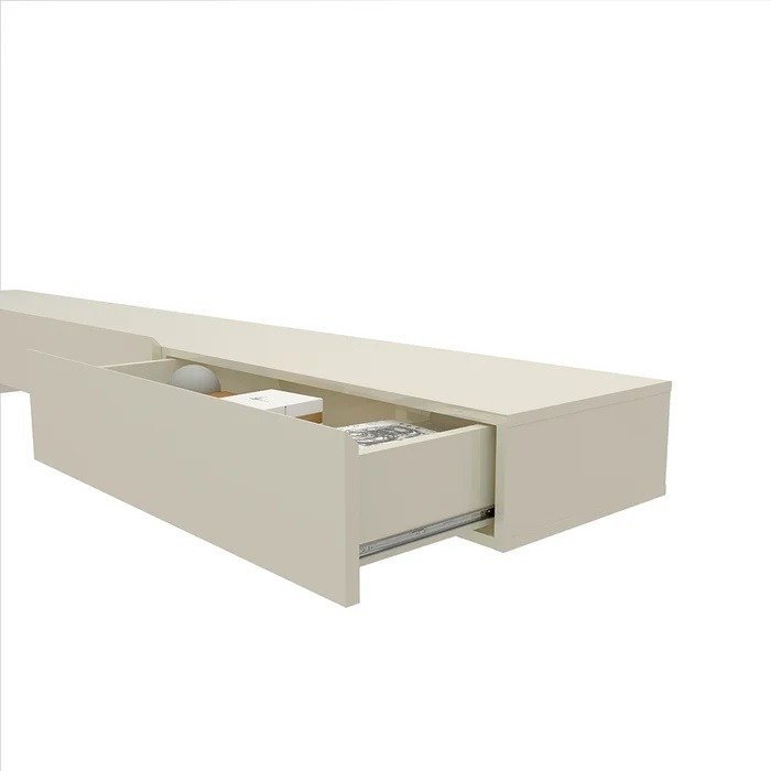 Home até 85" Royal 220 Off White - GELIUS - Imagem 4