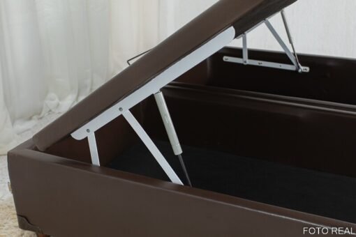 Base Box Baú Queen Prime 158x198x43 Korino Café SE - Imagem 4