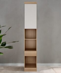 Módulo Criado Rizon Cumaru/Fendi - NOVO HORIZONTE