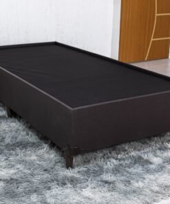 Base Box Solteiro Zeus 92x190x38 Korino Café SE