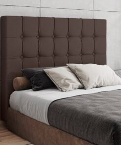 Cabeceira Solteiro Paris Corino Marrom - ITALIANFLEX