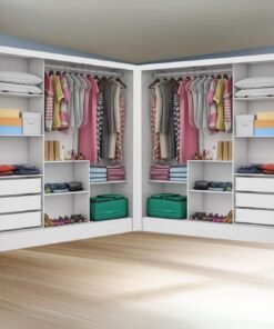 Closet Dubai/Santiago Plus Branco – CARIOCA MÓVEIS